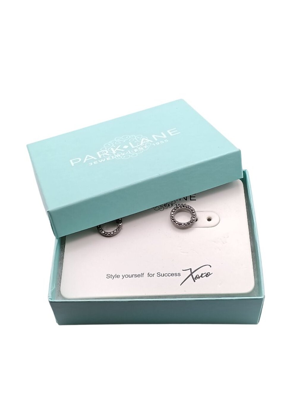 Park Lane Roo Circle Stud Earrings with Gift Box